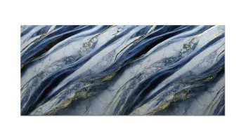 ماربل شیت طرح سنگ مرمر آبی نباتی با رگه های ریز کد AP-9962